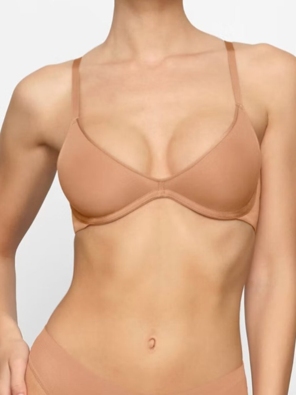 Weightless Scoop Bra (Clay)